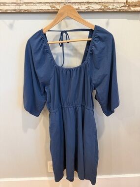 Pact Organic Cotton Belted Dress Size Large